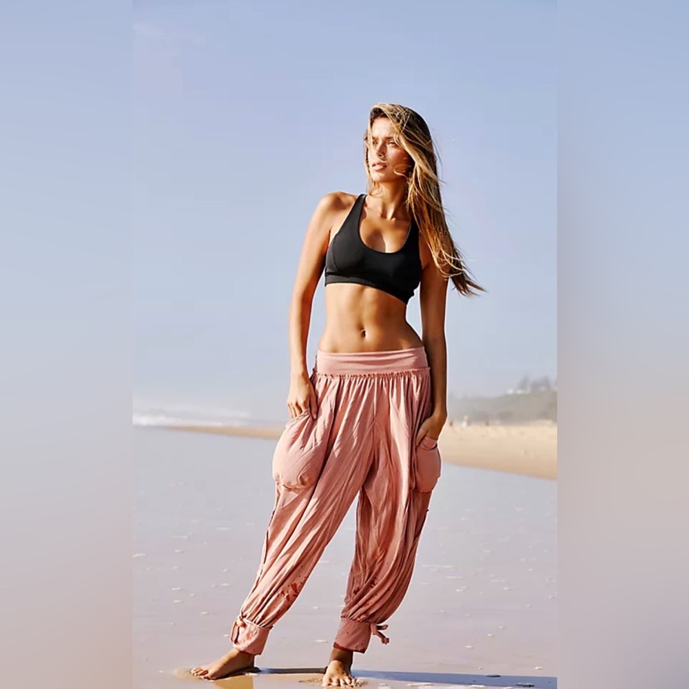 FP Movement by Free People Peach Joggers NWOT LARGE